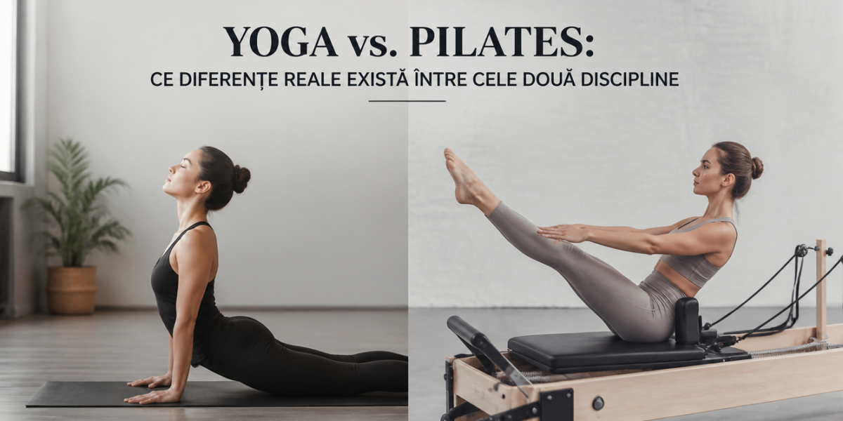 Yoga vs. Pilates: ce diferențe reale există între cele două discipline